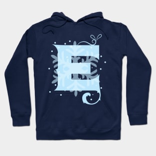 Winter Letter E Hoodie